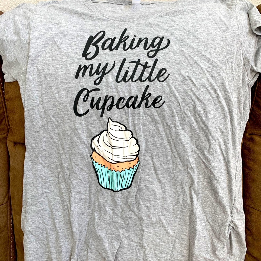 Graphic Maternity Tee L
